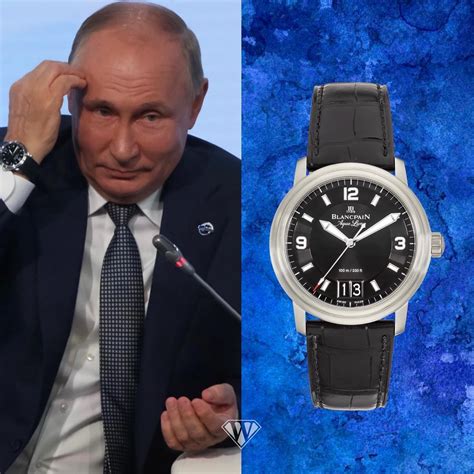 putin blancpain watch